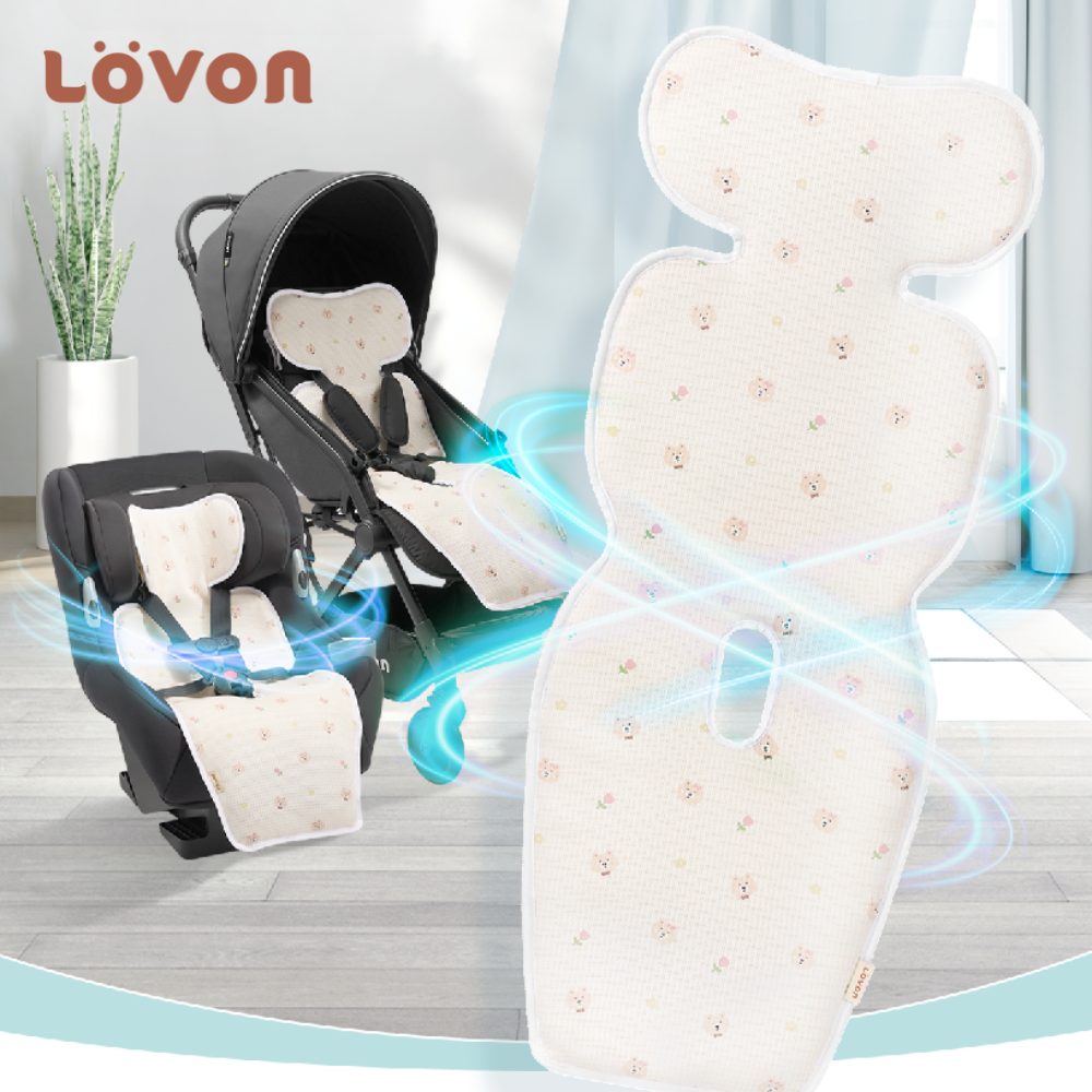 LOVON Farsk2 Infant and Toddler Dual Fan Comfort Cooling Mat