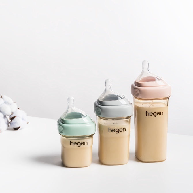 【hegen】PCTO™ Golden Miracle PPSU Multifunctional Square and Round Wide Mouth Bottle