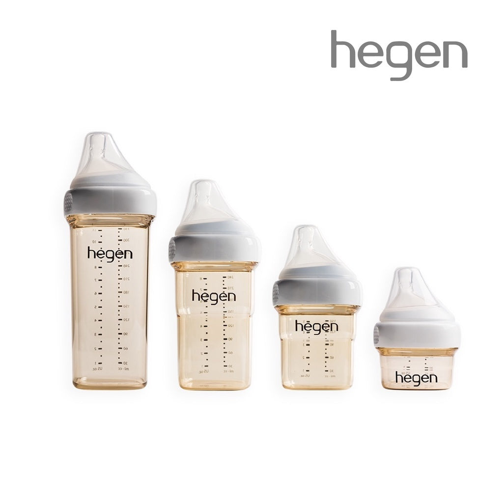 【hegen】PCTO™ Golden Miracle PPSU Multifunctional Square and Round Wide Mouth Bottle
