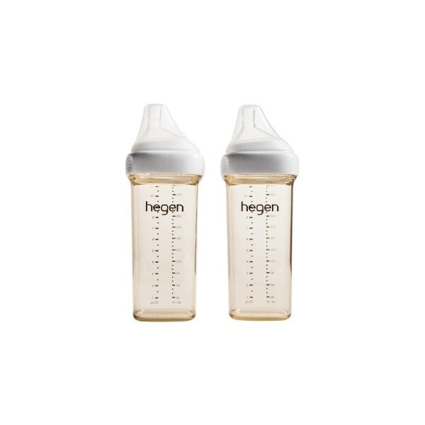 【hegen】PCTO™ Golden Miracle PPSU Multifunctional Square and Round Wide Mouth Bottle