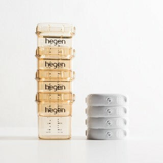 【hegen】PCTO™ Golden Miracle PPSU Multifunctional Square and Round Wide Mouth Bottle