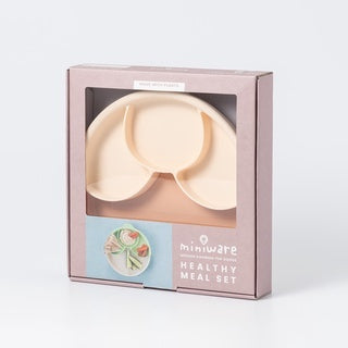 miniware 天然聚乳酸分隔餐盤組|兒童餐具系列