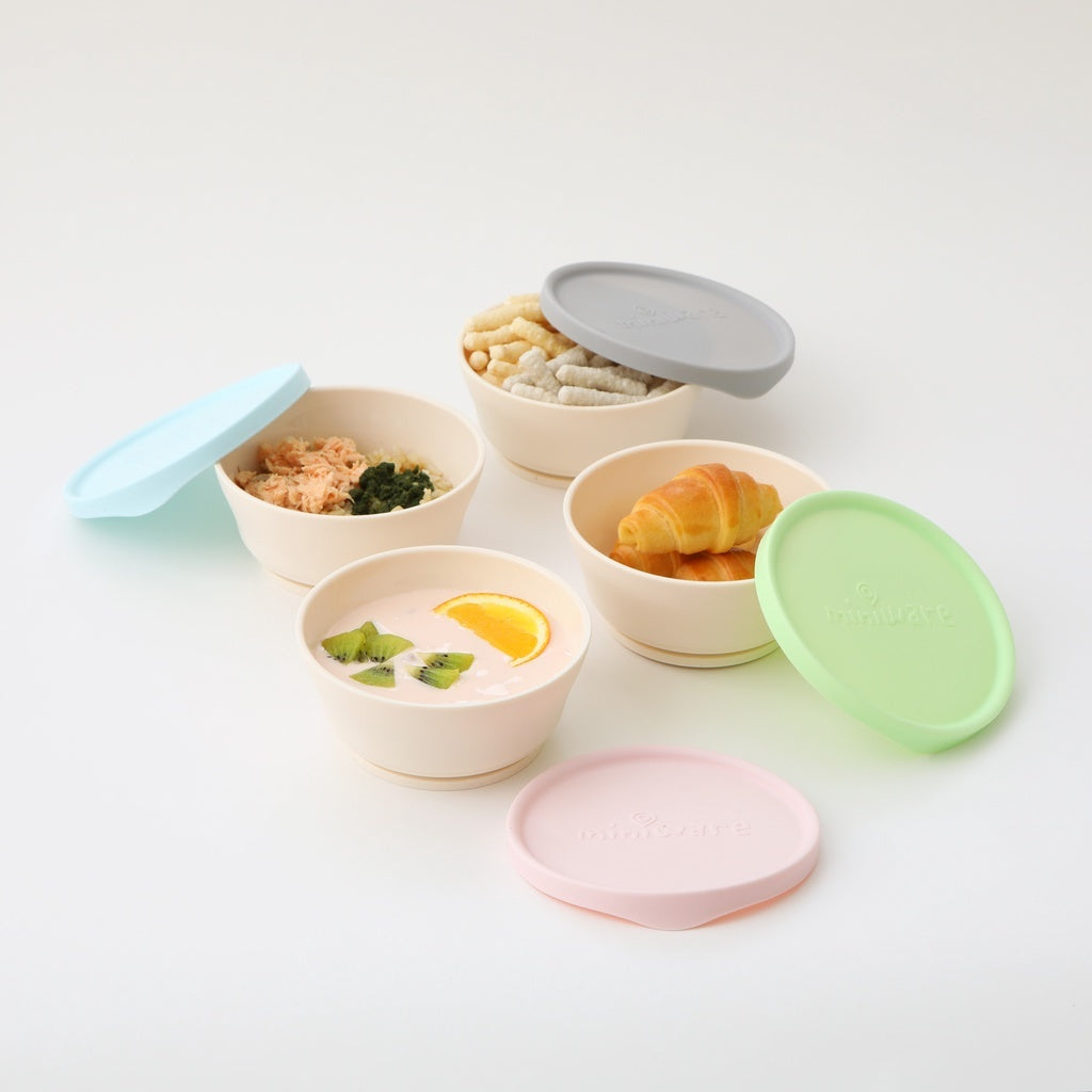 miniware 天然聚乳酸麥片碗組|兒童餐具系列