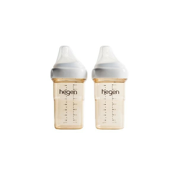 【hegen】PCTO™ Golden Miracle PPSU Multifunctional Square and Round Wide Mouth Bottle