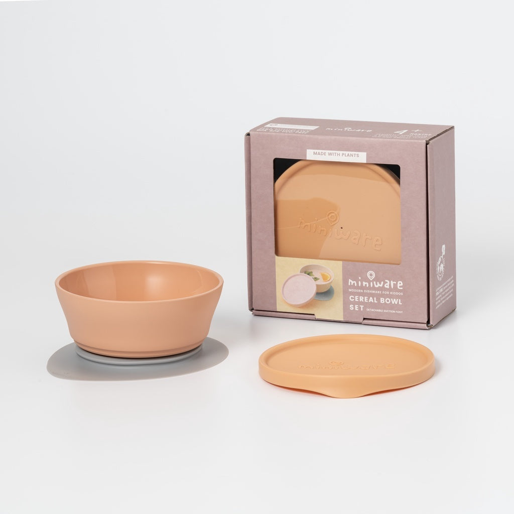 miniware 天然聚乳酸麥片碗組|兒童餐具系列