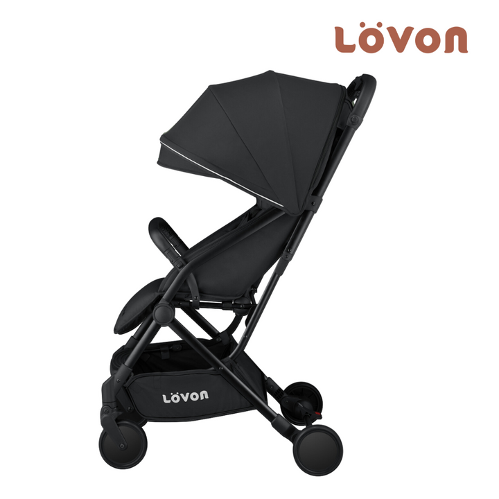 (Pre-ordering) [LOVON] GENIE V lightweight stroller - Obsidian Black (expected to arrive in mid-April)