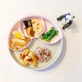 ミニウェア 天然ポリ乳酸 仕切り皿セット｜子供用食器シリーズ