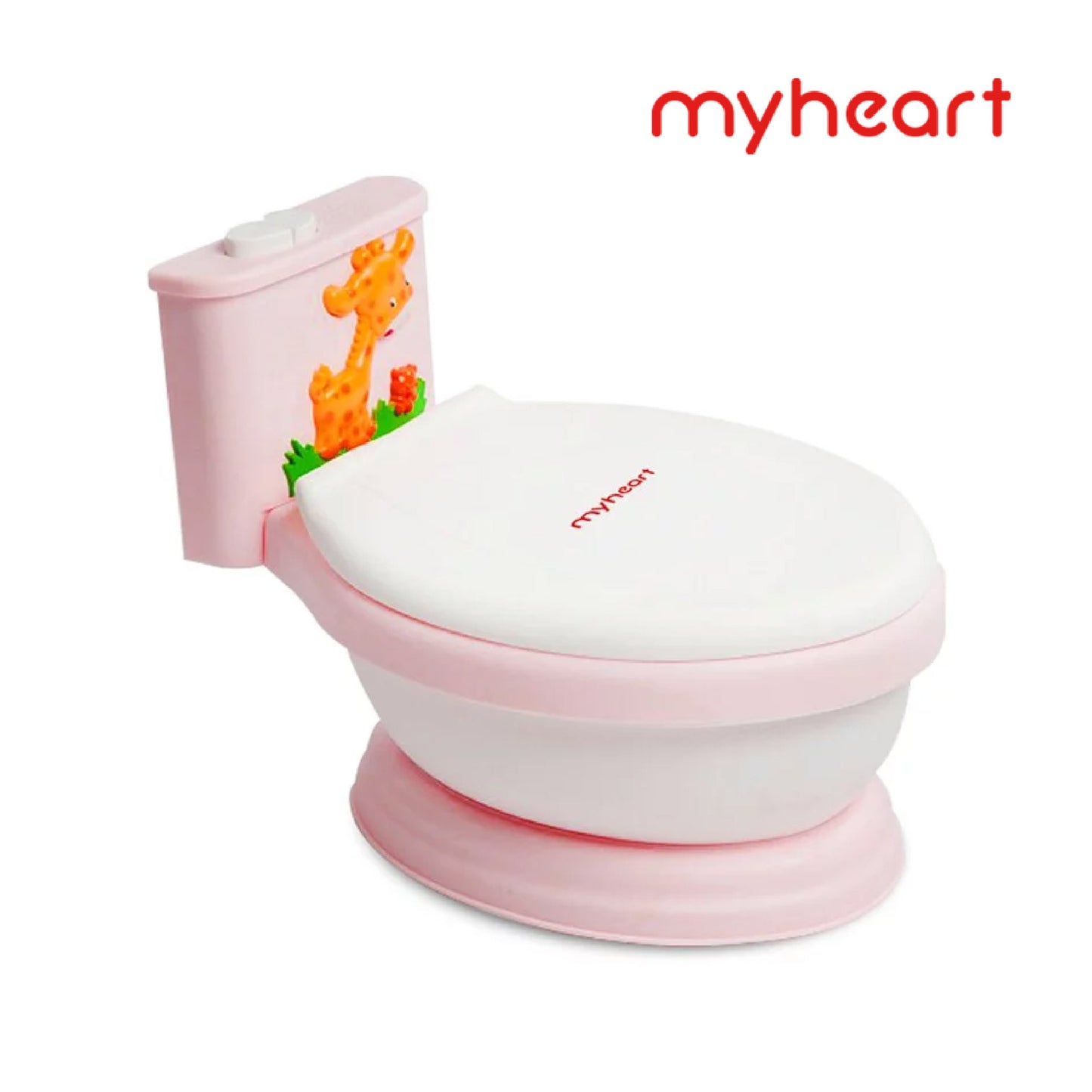 myheart music toilet-princess pink