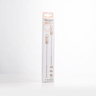 【hegen】Special for drinking straw cups｜Cleaning brush (set of two)