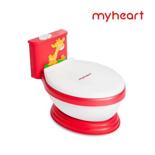 myheart music toilet-watermelon red
