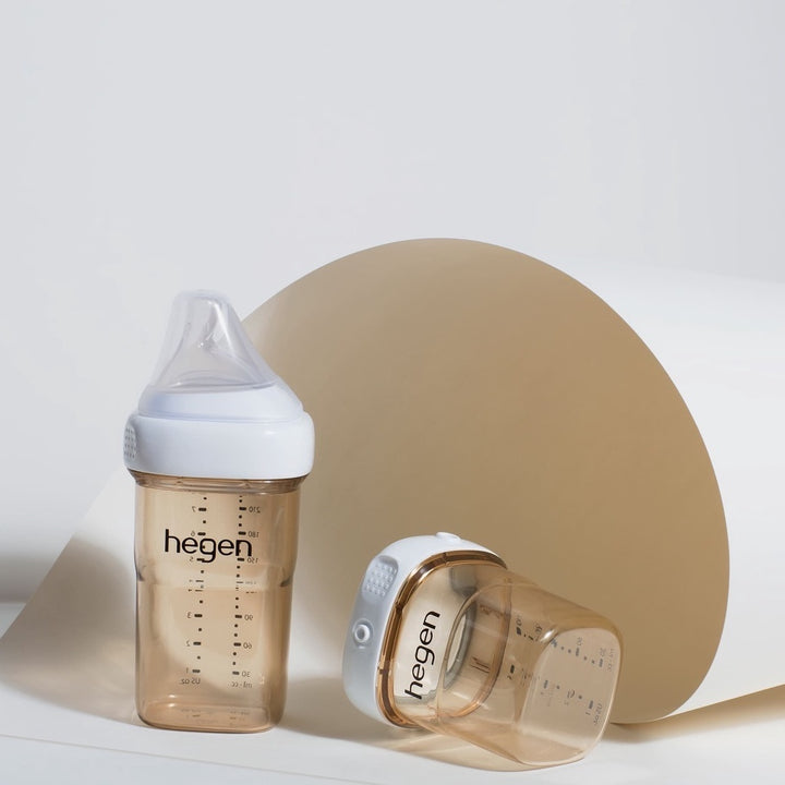 【hegen】PCTO™ Golden Miracle PPSU Multifunctional Square and Round Wide Mouth Bottle