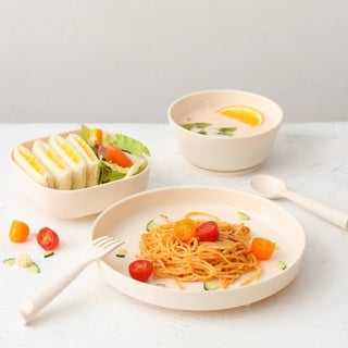 【miniware】Natural polylactic acid small eaters set of six｜Children’s tableware series