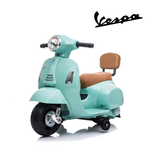 【偉士牌Vespa】電動玩具車靠背款-3色可選